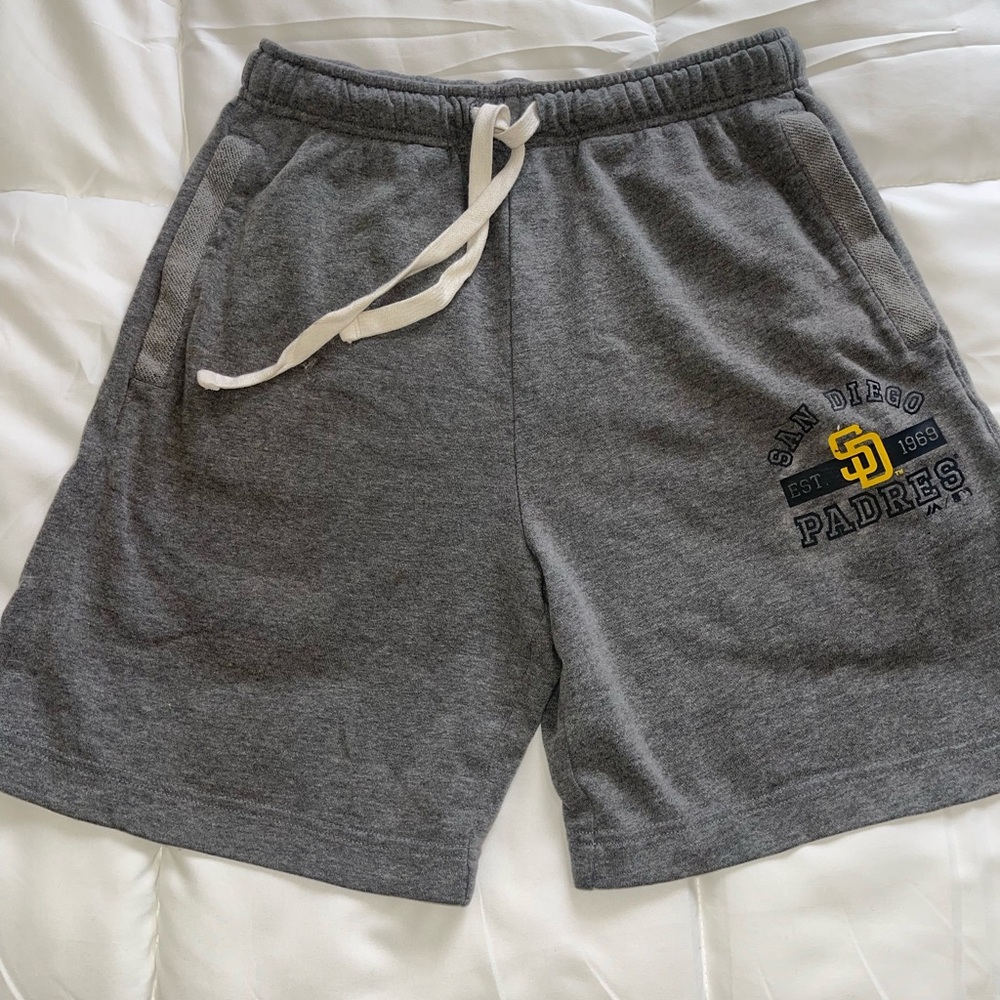Majestic Gray Athletic Men's Shorts